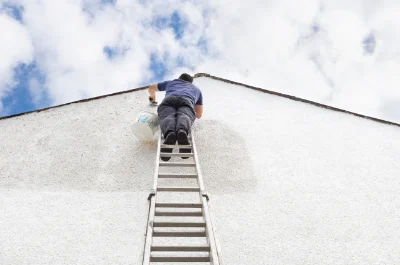 Peinture extérieure à Sanxay — façades et ravalement